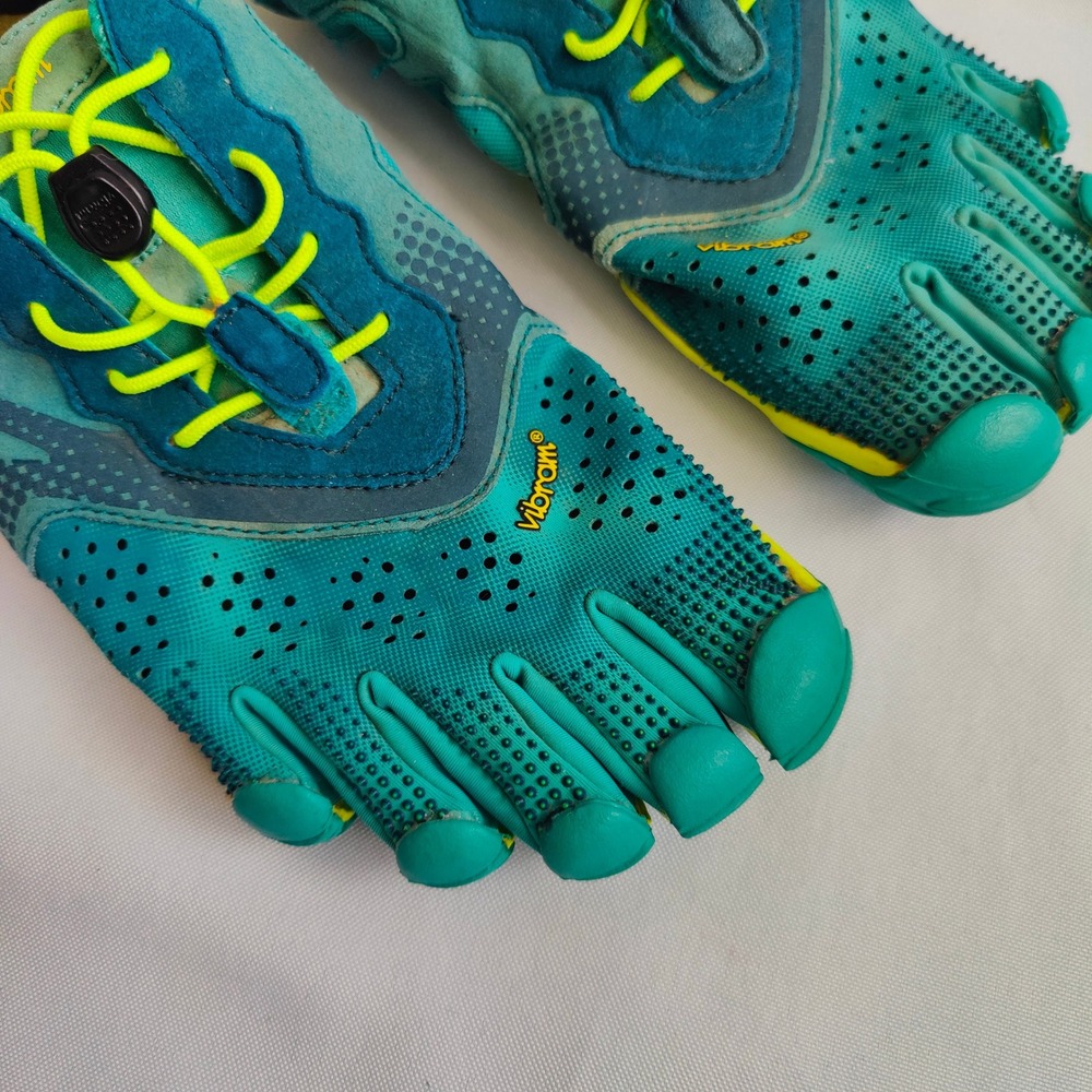 Vibram FiveFingers V-Run Barefoot Minimalist Running Shoes Outdoors Gorpcore 9.5 - Picture 2 of 7